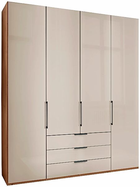 WIEMANN Kleiderschrank "Monaco" mit Glasfront sowie hochwertigen Beschlägen günstig online kaufen