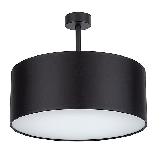 famlights | Deckenleuchte Melinda in Schwarz E27 4-flammig 400mm günstig online kaufen