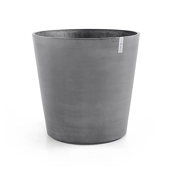 Ecopots Pflanztopf Amsterdam mit Rollen Ø 60 cm Grau günstig online kaufen