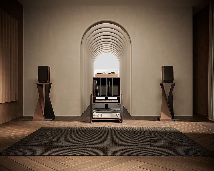 FITUEYES TV-Regal, Plattenspieler Tisch HiFi Rack günstig online kaufen
