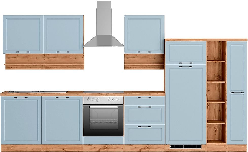 KOCHSTATION Küchenzeile "KS-Lana" 360 cm breit, wahlweise mit oder ohne E-G günstig online kaufen