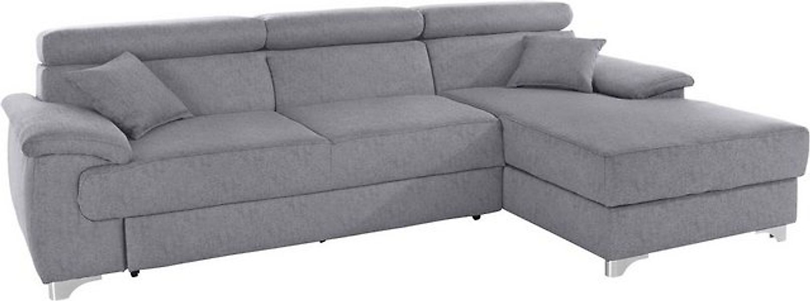 DOMO collection Ecksofa Mira, inklusive Kopfteilverstellung für mehr Wohlfü günstig online kaufen