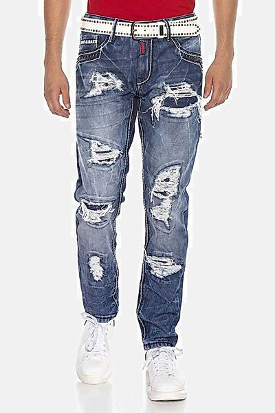 Cipo & Baxx Straight-Jeans DENIM bequeme günstig online kaufen