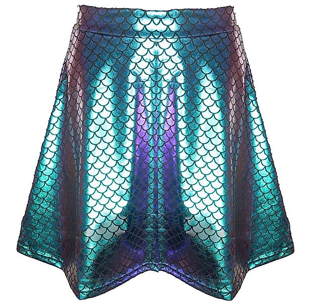 Orlob Kostüm Rock Meerjungfrau lila türkis günstig online kaufen