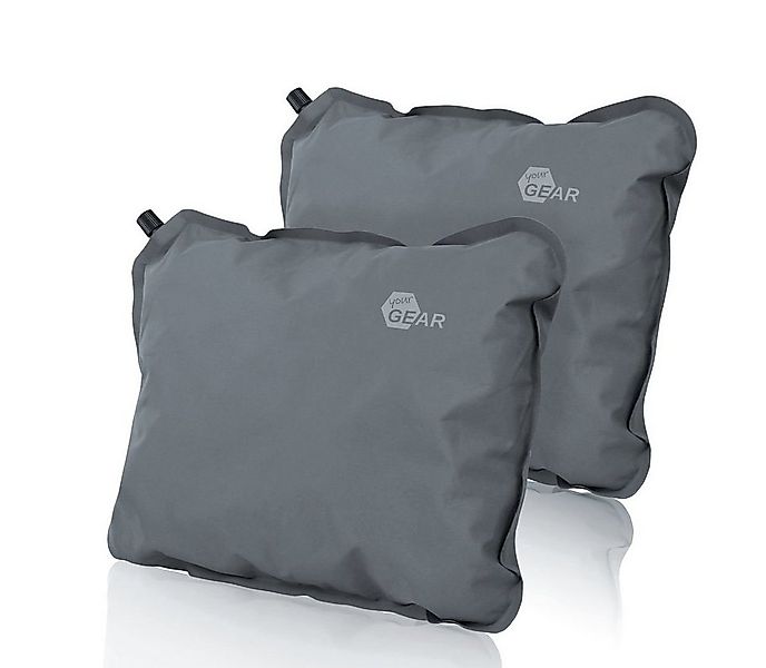 yourGEAR Kopfkissen yourGEAR Reise-Kissen Set - 2x Relax Kopfkissen 40x30cm günstig online kaufen