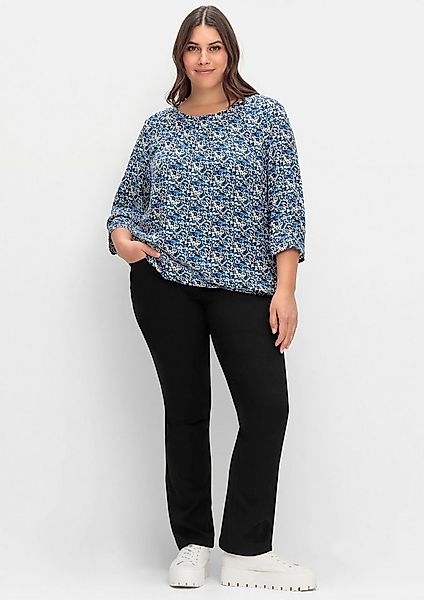 Sheego Jerseyhose Bootcuthose . bootcut, im Curvy-Schnitt SUSANNE günstig online kaufen