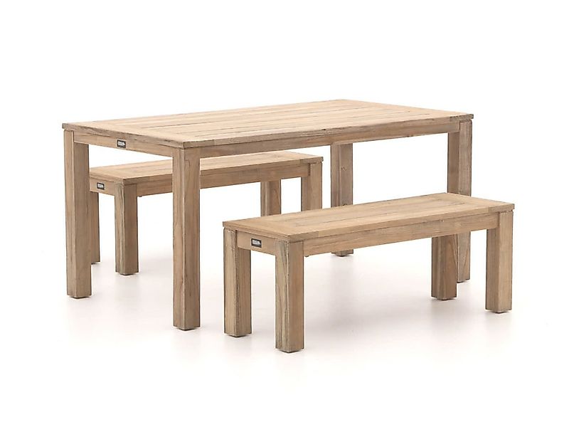 ROUGH-S 160 cm Picknick Sitzgruppe 3-teilig günstig online kaufen