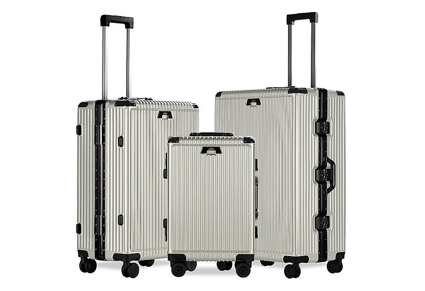 HOMELUX Trolleyset Trolley Größe M, L, XL Reisekoffer Alu-Rahmen ABS & TSA günstig online kaufen