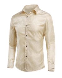 Allthemen Langarmhemd mit floralem Muster Sommerhemd günstig online kaufen