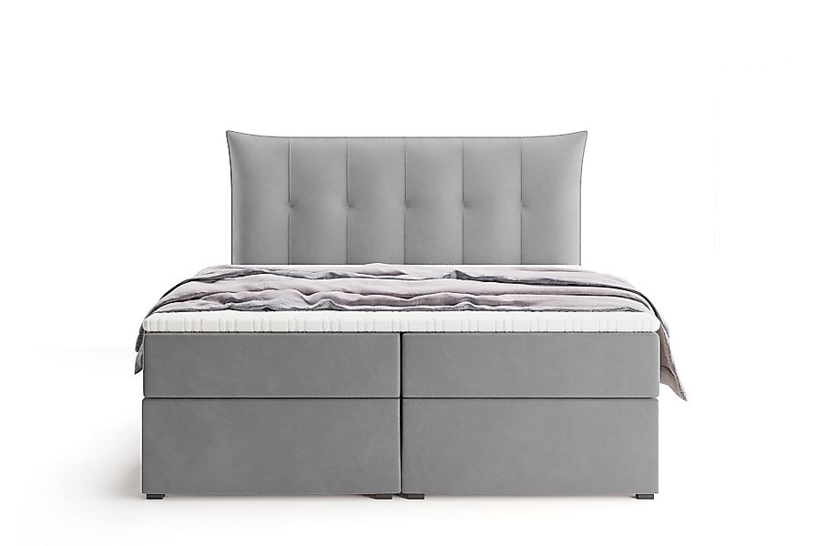 Labett Boxspringbett mit Bettkasten & H3/H4 günstig online kaufen