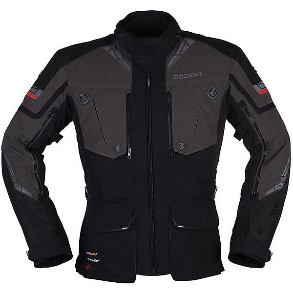 Modeka Motorradjacke Modeka Panamericana II schwarz / dunkelgrau günstig online kaufen