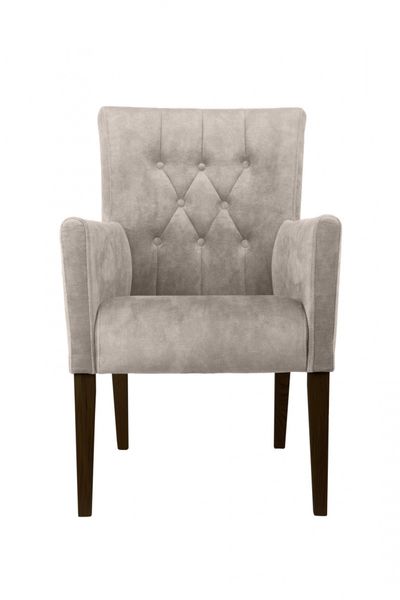 Home affaire Armlehnstuhl "Cortega Esszimmerstuhl mit Knopfheftung" () 1 St günstig online kaufen