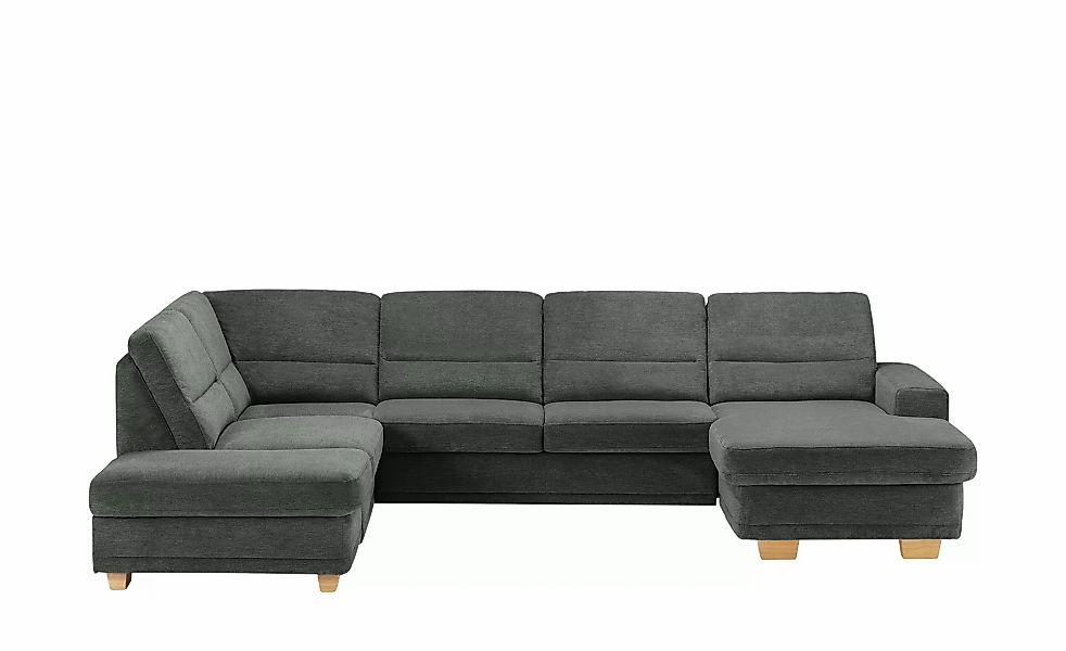 meinSofa Wohnlandschaft aus Mikrofaser Marc ¦ grau ¦ Maße (cm): B: 311 H: 8 günstig online kaufen