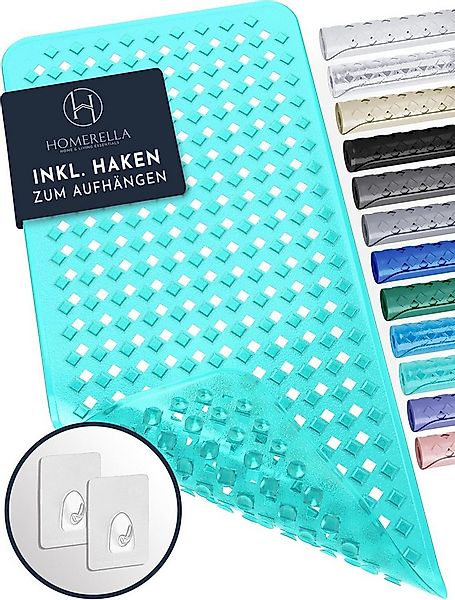 Homerella Badematte rutschfest Hautsensitiv 88x39cm, INKL. AUFHÄNGUNG, Anti günstig online kaufen