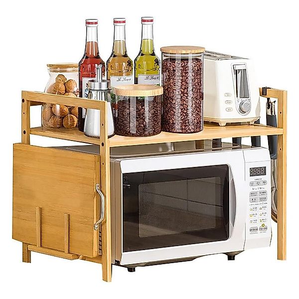 NUODWELL Regalelement Mikrowellen Regal, Microwave Stand günstig online kaufen