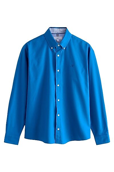 Next Langarmhemd Langärmeliges Oxfordhemd aus 100 % günstig online kaufen