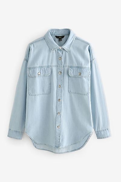 Next Jeanshemd Jeanshemd in Übergröße (1-tlg) günstig online kaufen