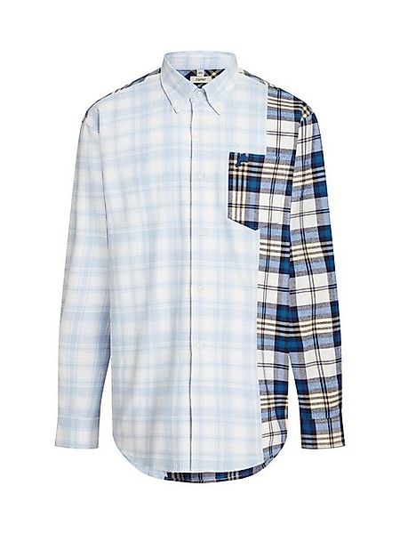 Esprit Langarmhemd Flanellhemd mit Karo-Patchwork günstig online kaufen
