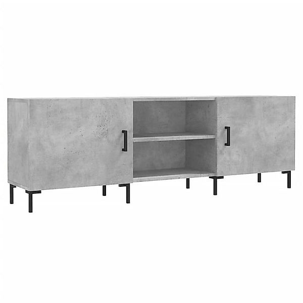 furnicato TV-Schrank Betongrau 150x30x50 cm Holzwerkstoff (1-St) günstig online kaufen