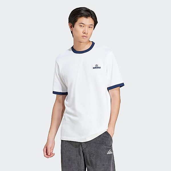 adidas Originals T-Shirt "CONTRAST TEE" mit Kontrastkragen und Bündchen, fü günstig online kaufen