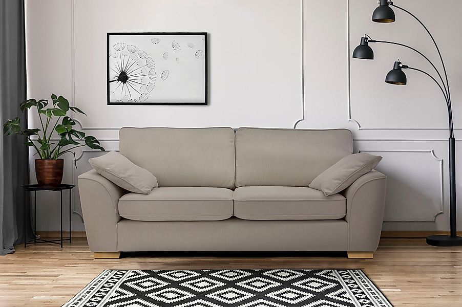 Home affaire 3-Sitzer Savoy, gemütliches Sofa günstig online kaufen