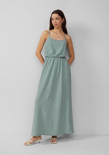 QS Maxikleid Kleid Langes Kleid mit Spaghettiträgern günstig online kaufen