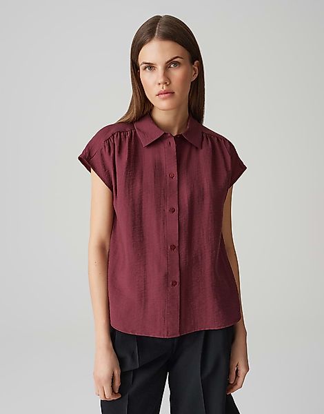 OPUS Satinbluse FAIRI Loose mit femininen günstig online kaufen