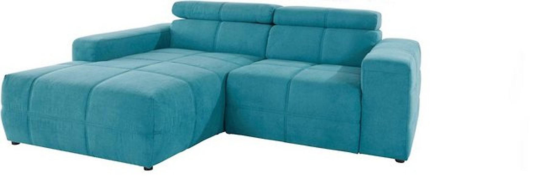 DOMO collection Ecksofa Brandon Sitzbelastung 140 kg, kleine Ausführung B/T günstig online kaufen