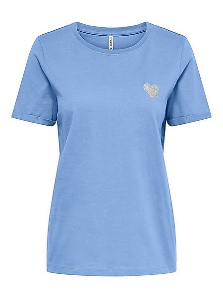 ONLY Kurzarmshirt ONLKITA S/S LOGO TOP günstig online kaufen