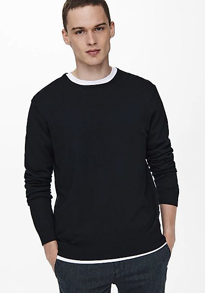 ONLY & SONS Rundhalspullover WYLER LIFE günstig online kaufen