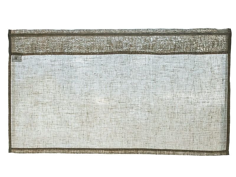 beties Scheibengardine Leinen (1 St), Stangendurchzug, günstig online kaufen