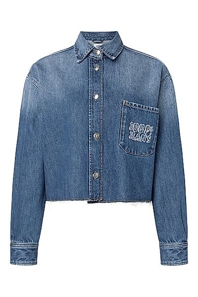 Joop Jeans Jeansbluse Udela mit bestickter Tasche günstig online kaufen