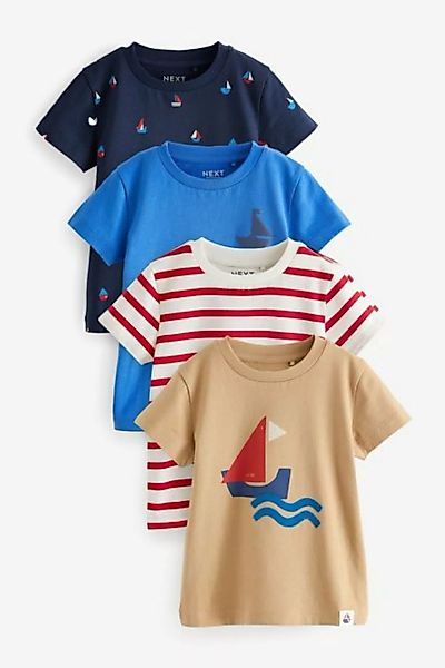 Next T-Shirt T-Shirts, 4er-Pack (4-tlg) günstig online kaufen