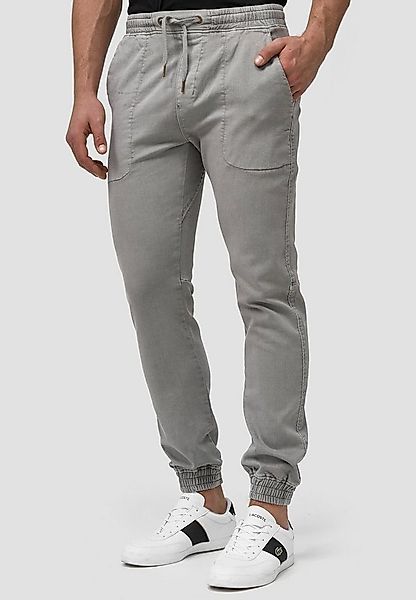 Indicode Stoffhose Herren Nizar Herrenhose Freizeithose Männer mit elastisc günstig online kaufen
