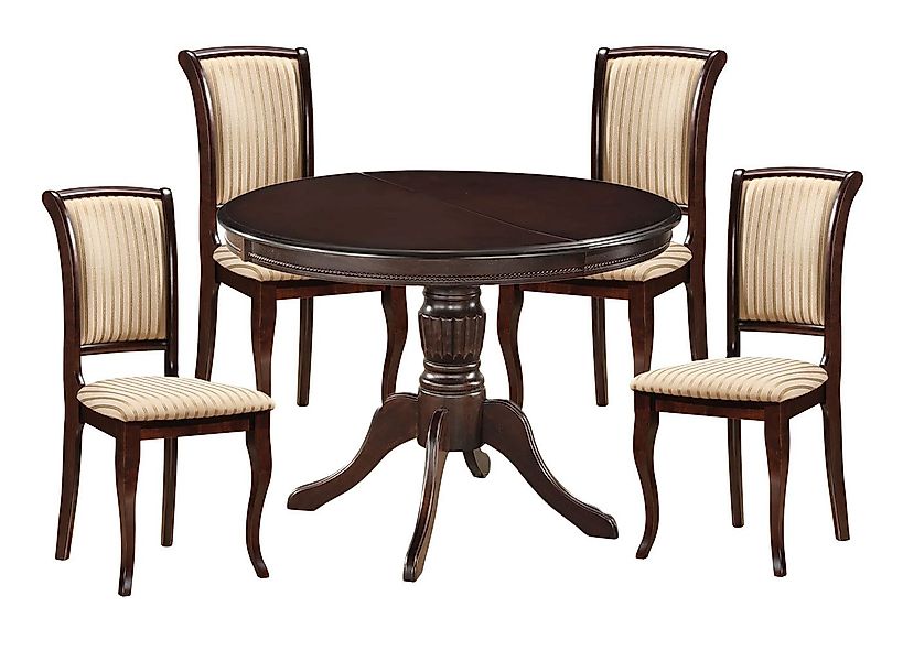 Feldmann-Wohnen Esszimmer-Set Olivia, (ausziehbar Tisch, mit günstig online kaufen
