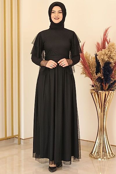 Modavitrini Tüllkleid Abendkleid aus gepunktetem Tüll günstig online kaufen