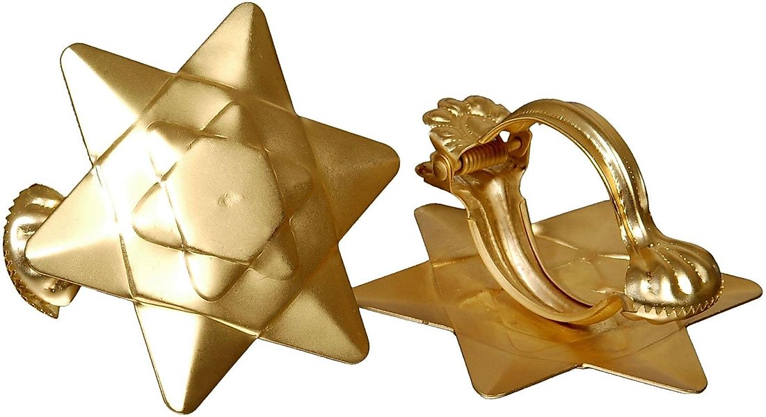Liedeco Dekoklammer Orbit, Gardinen, Vorhänge, (Packung, günstig online kaufen