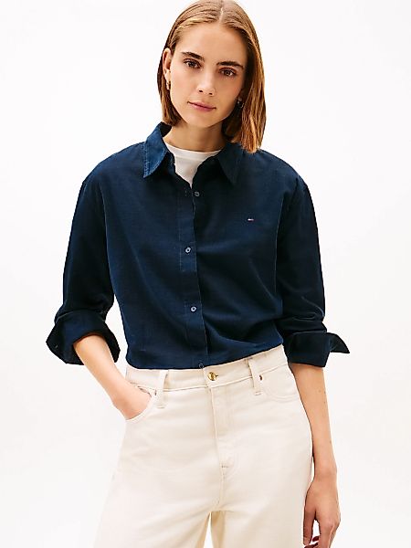 Tommy Hilfiger Shirtbluse "CORDUROY RELAXED SHIRT" günstig online kaufen