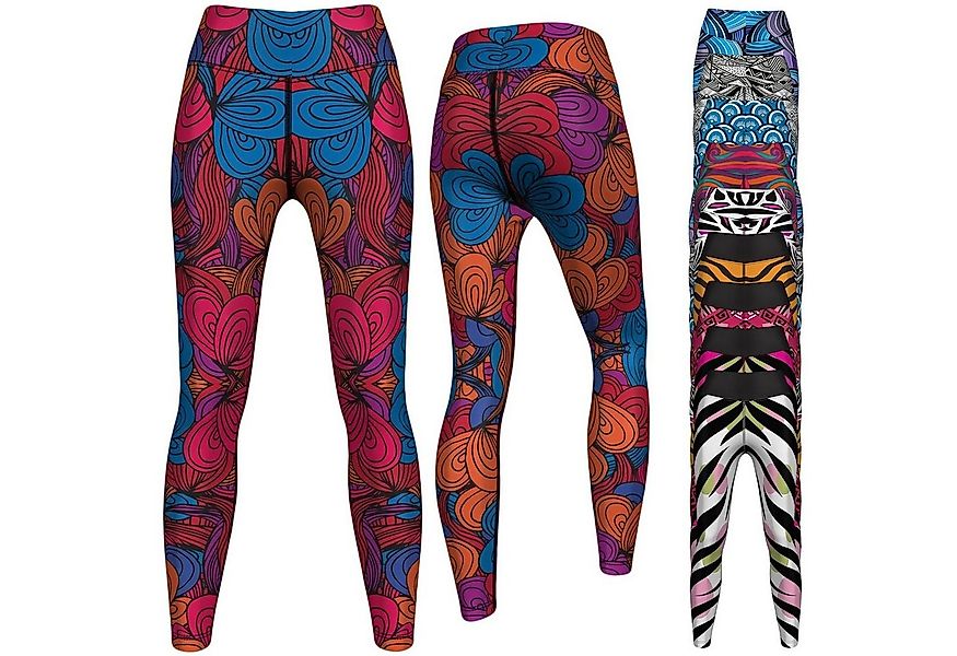 German Wear Leggings GYM-8003 Leggings Sehr dehnbar Fitness Sport Yoga Gymn günstig online kaufen