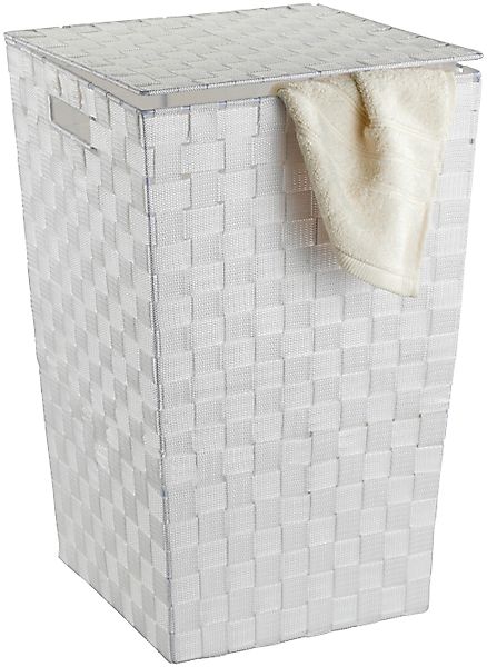 Wenko Wäschetruhe Adria Square Weiß günstig online kaufen