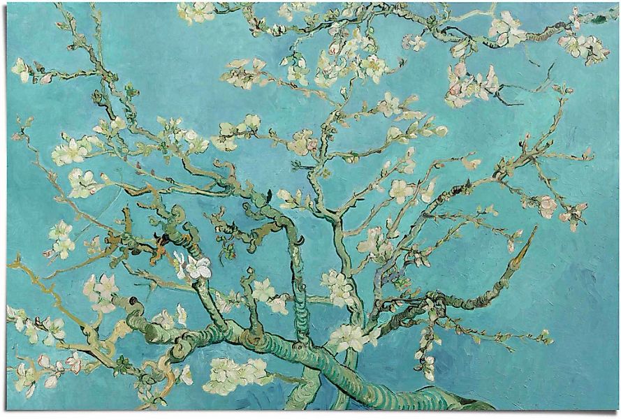 Reinders Poster "Poster Mandelblüte Vincent van Gogh" Blumen 1 Stk. tlg. günstig online kaufen