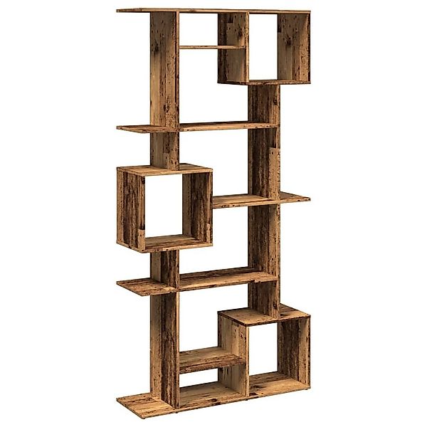 vidaXL Bücherregal Bücherregal Altholz-Optik 92x29x188 cm günstig online kaufen