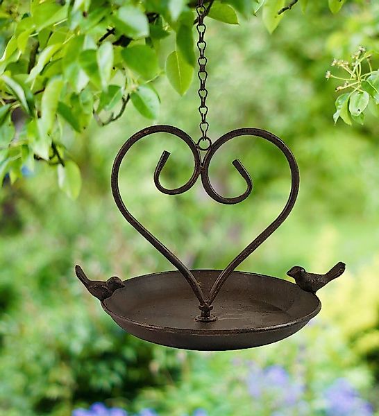 Vogeltränke Hängend Vogelbad zum Aufhängen Vogelfutterschale Vögel Vintage günstig online kaufen