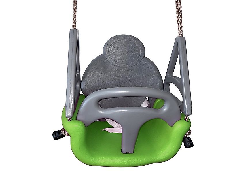 Loggyland Babyschaukelsitz Babyschaukelsitz 3 in 1 apfelgrün/grau 46 x 40 x günstig online kaufen