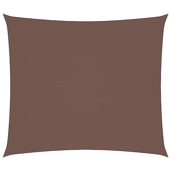 vidaXL Sonnensegel Oxford-Gewebe Rechteckig 2x2,5 m Braun 135804 günstig online kaufen