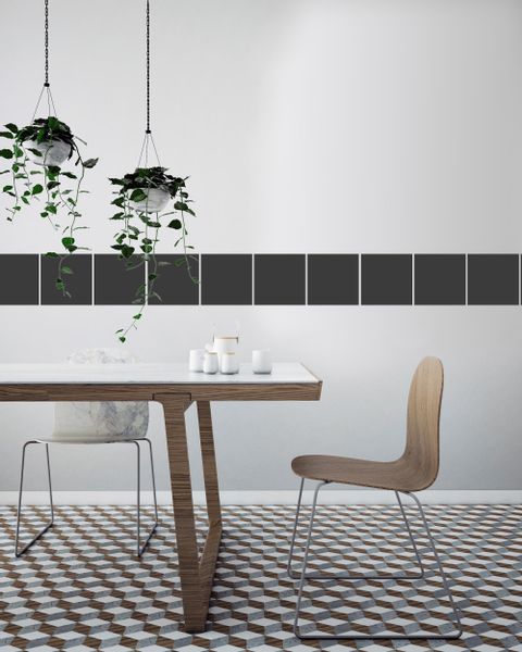 queence Fliesenaufkleber Orange, Stickerfliesen, selbstklebend, Sticker, günstig online kaufen