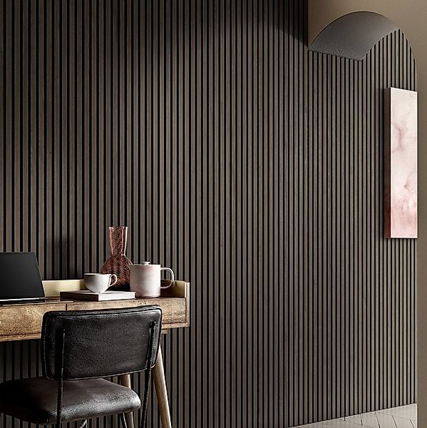 HOME DELUXE Wandpaneel Akustikpaneel / Lamellenwand SONIC, BxL: 40,00x80,00 günstig online kaufen