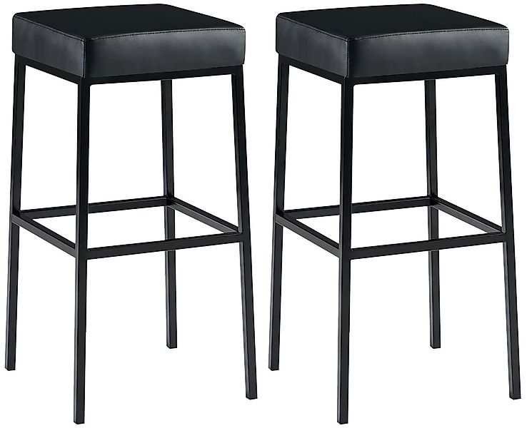 CLP Barhocker Montreal 80 Kunstleder (2er Set, 2 St., 2er), Kunstlederbezüg günstig online kaufen