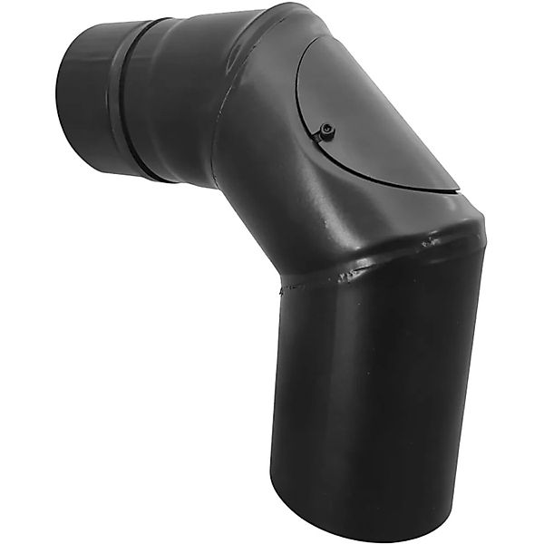 Firefix Ofenrohr FireFix Pelletofenrohrbogen mit Reinigungstür günstig online kaufen