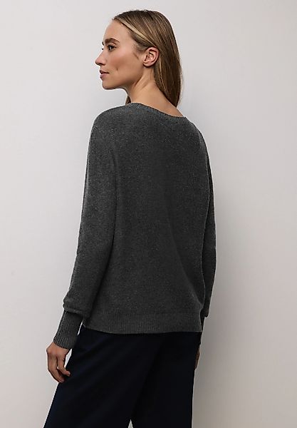 STREET ONE Rundhalspullover im soften Baumwoll-Mix günstig online kaufen